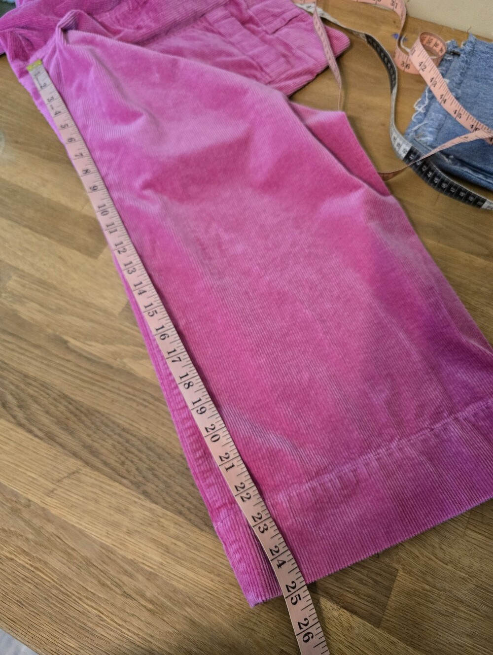 Maeve Colette Corduroy Crop Wide-Leg Pants 31 - Picture 12 of 13